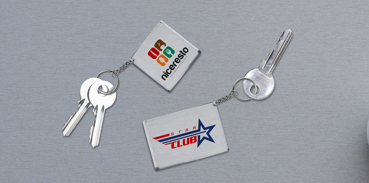 Acrylic online key chain